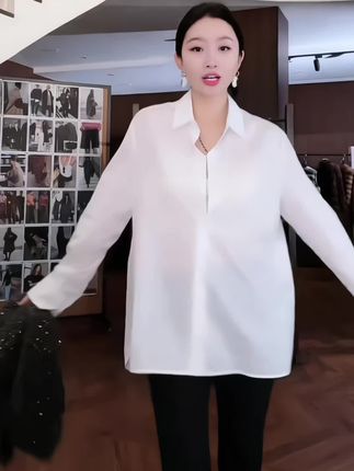 #优雅气质 #穿出高级感 #衬衣穿搭 #精致穿搭 #谁穿谁好看