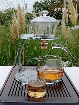 #玻璃茶具#懒人泡茶器 #自动磁吸茶具套装 #简约高档 #茶具好物推荐 #召唤茶友 @DOU+小助手 @DOU+上热门