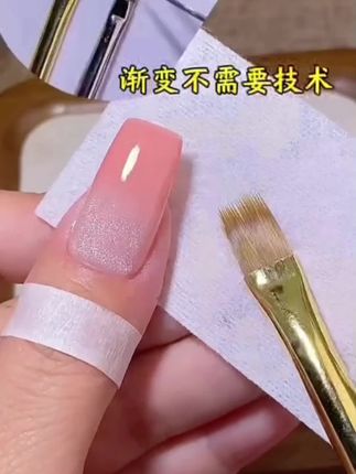 R·SNAIL加宽加密弹力扫扫笔 柔软不易炸 可渐变可毛呢甲易操作#美甲扫扫笔 #渐变美甲 #美甲渐变笔刷