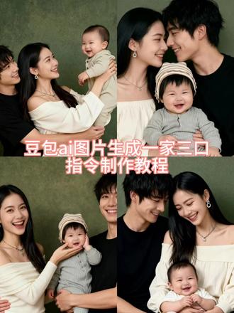 豆包ai图片生成一家三口指令教程来了!一家三口ai指令教程 豆包生成一家三口合照指令 豆包ai图片生成一家三口亲子照 一家三口ai合照指令 #豆包ai #豆包P图已经nextlevel了 #豆包ai图片生成一家三口指令 #豆包p图一家三口指令 #豆包生成一家三口合照指令 豆包ai生成一家三口合照指令 豆包p图一家三口合照教程 豆包生成一家三口合照指令 豆包指令一家三口合照