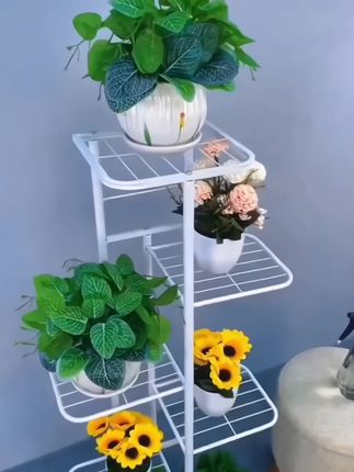 /花架子客厅绿萝架子落地式盆栽置物架多层花架阳台花盆架#花架#花架置物架#花架子#花架推荐