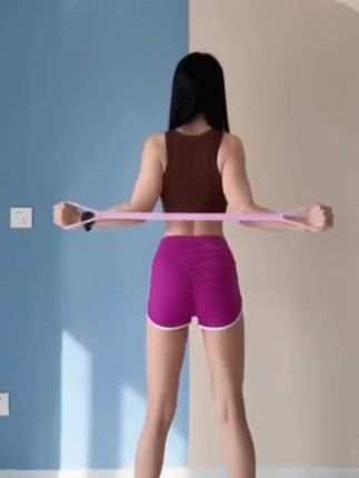 满毅【加厚】一体式开肩拉力器美背健身高弹练背背部瑜伽八字#污渍轻松去除 #中性光和暖光的区别 #脸上染上染发剂怎么洗掉 #污渍轻松去除 #中性光和暖光的区别
