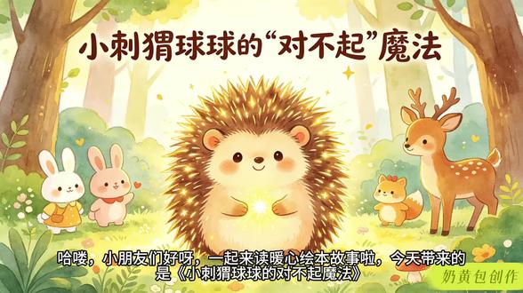 🏷️绘本 | 小刺猬球球的对不起魔法 #儿童绘本推荐#习惯养成 #礼貌教育#睡前故事#绘本治愈力你家娃是不是也这样?
你家娃是不是也这样,做错事扭头就跑,嘴巴像上了锁,“对不起”三个字比登天还难?😤
快来看这只小刺猬球球的故事!🦔
她不爱道歉,结果身上的漂亮刺刺竟然变成了灰色,还掉光了😱
猫头鹰奶奶说:不说“对不起”,那些被伤害的小心情会堵住你的刺……
球球试着说出第一句“对不起”——
神奇的事情发生了!灰刺上亮起金光✨
从此她变成了最有礼貌的小刺猬,小伙伴都抢着和她玩~
✅ 不说道理,讲故事
✅ 让孩子明白:道歉不是丢脸,是魔法
✅ 3-6岁必入习惯养成绘本
收藏起来讲给娃听,比唠叨一百遍都有用💪