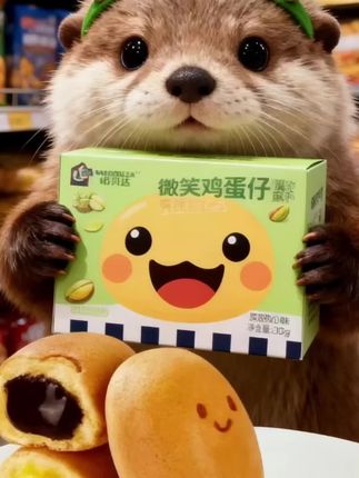 谁能拒绝一口爆浆的快乐啊!咬开满 是绵密的开心果酱,胖嘟嘟软乎乎 口感太绝了,每一口都巨满足~# 爆浆面包 #早餐吃什么 #爆浆鸡蛋仔 #开心果