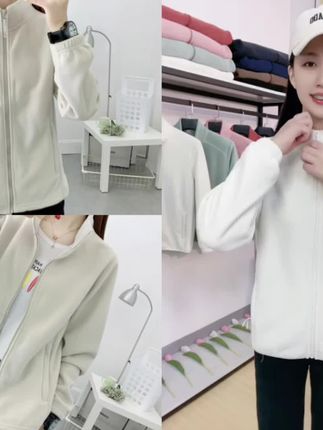 这个冬天拥有一件软糯保暖的奥粒绒外套太幸福了#内搭外穿都好看 #加绒保暖 #户外