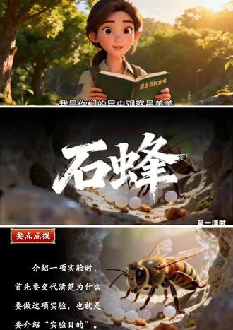 三下《石蜂》Ai赋能公开课来啦❗️#小学语文 #公开课 #优质课件 #Ai赋能#大情景任务群