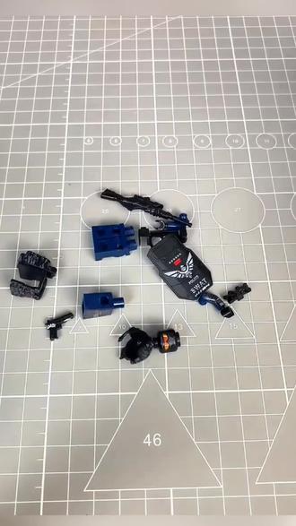 三角洲威龙特警人仔拼装积木,爱玩三角洲的一定不能错过啊 #威龙特警人仔 #三角洲威龙 #好物推荐🔥