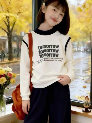 #秋季穿搭 #保暖打底衫 #女童穿搭 #女儿奴 #抖音精选