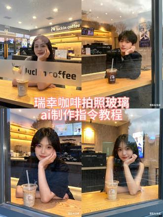 瑞幸咖啡玻璃拍照ai指令教程来了!瑞幸咖啡隔着玻璃拍照指令 ai生成瑞幸咖啡玻璃拍照 豆包ai瑞幸咖啡玻璃拍照 #豆包ai #豆包P图已经nextlevel了 #豆包ai瑞幸玻璃拍照指令 #豆包p图指令分享 #豆包ai生成瑞幸咖啡玻璃拍照 瑞幸玻璃窗照片特效 瑞幸玻璃窗照片ai 瑞幸咖啡玻璃拍照怎么拍 瑞幸咖啡玻璃拍照出片指令