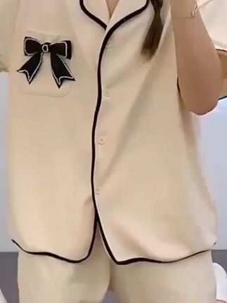 睡衣女春秋甜美纯棉长袖薄款2025年新款睡衣#全棉#小清新#家居服#套装#好物推荐