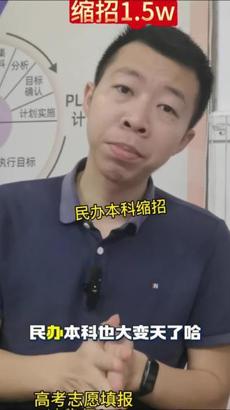 民办本科缩招1.5万,四大名补的时代也要过去了!今年刚好在430-450分左右的同学珍惜全日制本科的机会!#报考报志愿 #志愿填报指导 #广东高考志愿填报#广东专升本冯老师