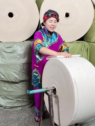 你让我想起了村头王媒婆,口才一样的好一套一套的,老板请对人了,#源头实力厂家 #丝瓜抹布 #顺口溜