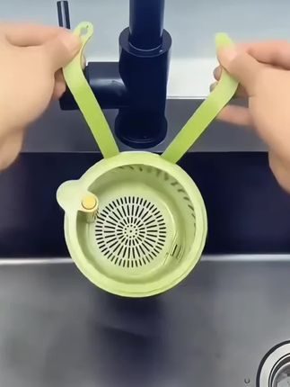 有了这个可挂式水槽沥水篮,再也不用天天掏臭水池子了#水槽沥水篮 #厨房好物 #厨房必备
