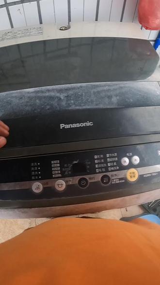 松下洗衣机脱水撞桶维修,更换离合器总成