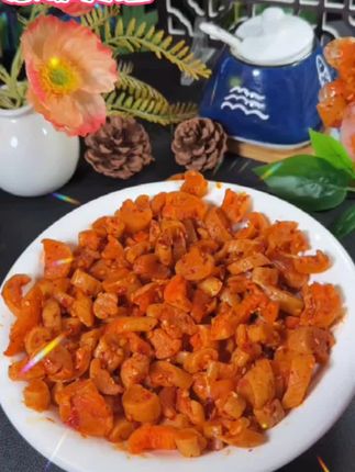 高山萝卜干罐装 脆爽香辣萝卜丁麻辣爽口网红开胃下饭菜爽脆