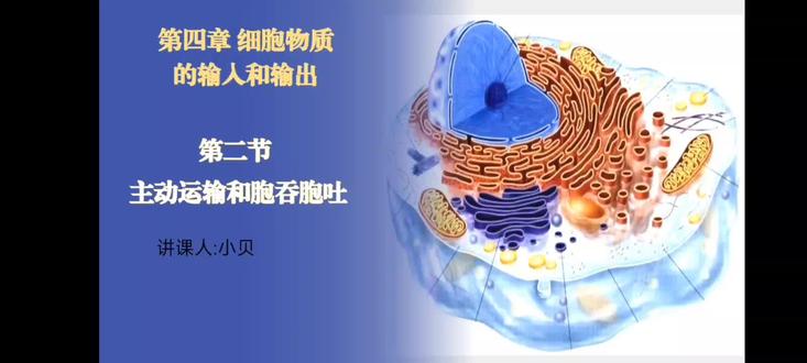 主动运输和胞吞胞吐都讲完了!#学习打卡ing #生物必修一#主动运输与胞吞胞吐