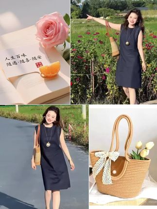 #无袖连衣裙#连衣裙穿搭 #美出高级感 #今日穿搭