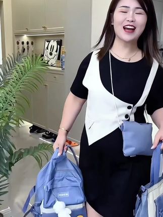 太值了!颜值高质量又好的学生书包,现在太合适了 #学生书包#初中生书包 #高颜值书包#双肩包