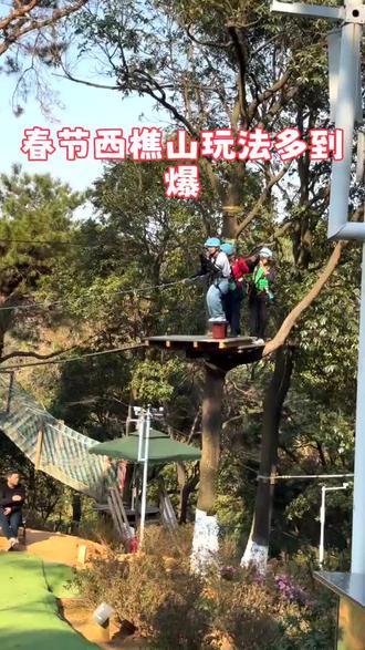 春节去哪玩?快到西樵山吧飞越树上探险乐园!8大线路等您来挑战,春节期间,年初一到初五,还有每天三场小丑魔术、川剧变脸、二