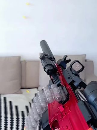 M416巴雷特儿童玩具软弹枪突击步手动拉栓抛壳男孩玩具枪手自一体