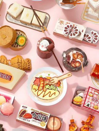 芯陌美食折纸书趣味解压角色扮演玩具书多种折纸玩具#好物推荐 #折纸书 #美食折纸 #平价好物 #手工diy