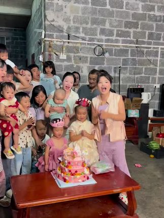 今天是我们家婷婷的生日,祝婷婷生日快乐 #健康成长每一天