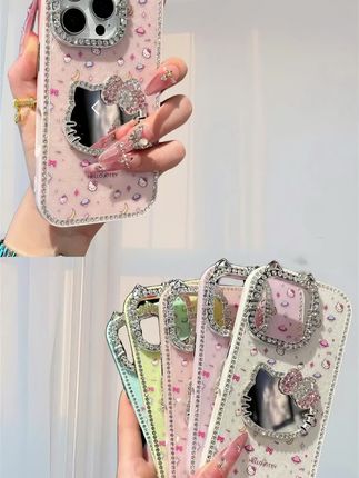 矮油,新款手机壳来喽…… ✨Hello Kitty 钻边手机壳✨ 💎 镜头圈镶钻,精致闪耀💎 🎀 可爱 Kitty 造型,自带小镜子🪞 🌈 马卡龙配色,少女心爆棚💕 📱 适配机型,防护又好看 Kitty 粉必入,拿在手上超甜呢#爱了爱了 #好物分享 #这也太好看了 #ins手机壳 #闪闪发光