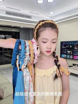 #女宝发型简单扎法 #儿童编发发饰 #编发教程