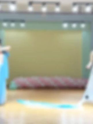 《海市蜃楼》白湖蓝纱球舞蹈#一起学起来