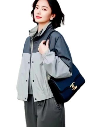 #上衣#冲锋衣#外套#小个子#立领外套@DOU+小助手