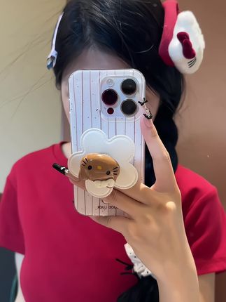 夏日黑皮kt 手机壳!好喜欢好朋友送我一个 谢谢 #这个手机壳真的长在我心巴上了 #爱了爱了 #闺蜜同款 #女孩子花点钱怎么啦 #仙女必备