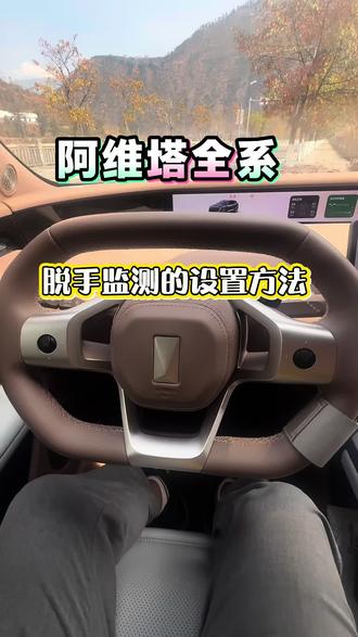 阿维塔全系,脱手监测的设置方法;最完美的在视频最后#阿维塔11 #阿维塔12 #阿维塔07 #阿维塔06 #阿维塔