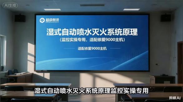 湿式自动喷水灭火系统原理(监控实操专用) #消防中级实操 #消防设施操作员实操设备 #伙伴计划 #伙伴计划原创视频 湿式喷淋是建筑最常用的自动灭火系统,管道里一直存满压力水,起火喷头受热破裂直接喷水。
水流指示器上报起火楼层,湿式阀打开后压力开关触发火警,自动启动喷淋泵,中控依爱主机同步接收报警信号,整套流程全自动,也是消防监控实操高频考题。