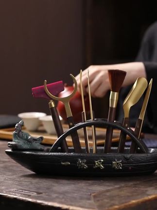 #茶道六君子#茶配件#茶生活 #茶镊子#茶夹