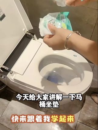 4条装3条装马桶垫子亲肤加厚马桶圈手提可洗式马桶便套家用通用#强烈推荐 #非常方便实用 #好物推荐🔥 #清洁神器