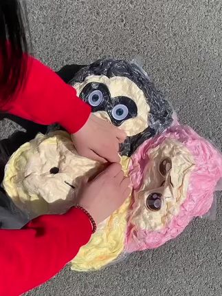 超可爱的#蛋仔派对 #玩偶 来啦~#毛绒玩具 #抱枕 #生日礼物