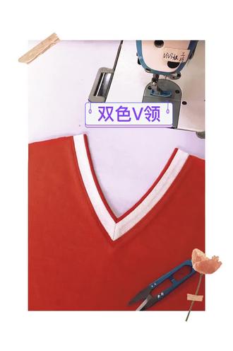 薇姐分享 双色V领 #服装定制 #自己做衣服 #缝纫小技巧 #一起学习服装裁剪制作