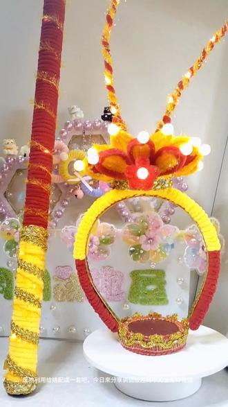 #悟空发箍 配套#金箍棒 #废物利用 家里大扫除的杆子pvc管子都可以给娃做一个金箍棒,超简单,喜欢做起来#手工 #手工diy