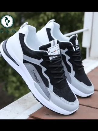 【断码】啄木鸟夏季透气男鞋2024新款男款网面运动休闲跑步学生小白