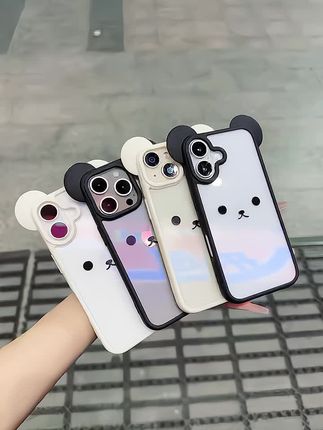 超可爱的小熊镂空手机壳#手机壳推荐 #敲可爱 #手机壳推荐 #壳子壳子 #仙女必备