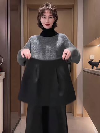 #高级感穿搭 #半身裙#梨形身材穿搭 #遮肉显瘦