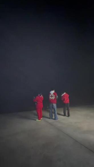 一家人一起放加特林,#一起嗨个够