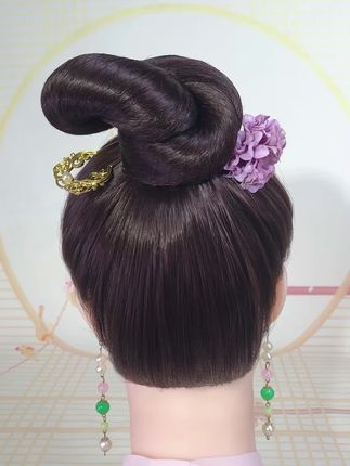 #中国🇨🇳风#精致盘发美学#盘发#发型#美出高级感