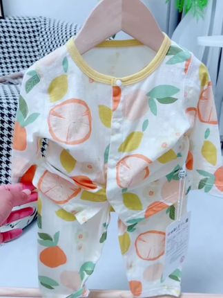 #婴幼儿服饰 #宝宝分体套装#儿童空调服#宝宝家居服#婴儿分体衣
