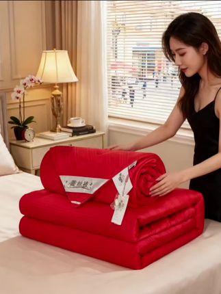 #蚕丝被 #超便宜超划算 #结婚送礼 #结婚被 #春秋被