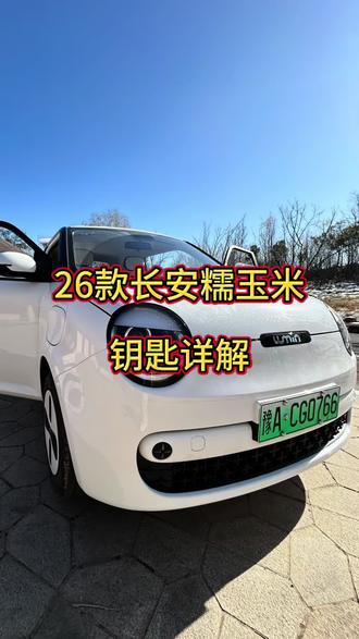 小小钥匙,暗藏玄机#26款糯玉米 #创作者中心 #创作灵感 #钥匙 #205续航