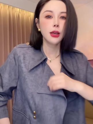 0333时尚扎染套装女春季新款洋气显瘦减龄水墨画外套阔腿裤两件套#质量杠杠滴 #穿出女人的气质