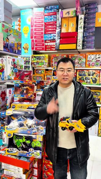 伟易达的声光变形恐龙一百多的价格应该没人不喜欢吧#儿童玩具 #伟易达 #变形恐龙 #海乐天玩具城 #玩具