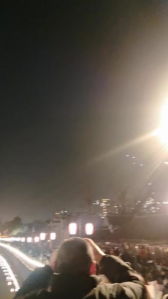 #无人机灯光秀点亮城市之光 大如皋的美景