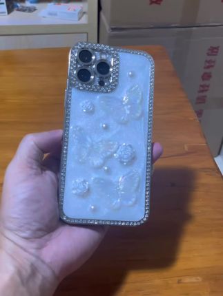 ins轻奢水钻蝴蝶适用苹果16promax手机壳新款iPhone15全包14防摔#苹果手机壳 #苹果手机壳推荐 #女生手机壳 #这个手机壳真的长在我心巴上了 #网红手机壳